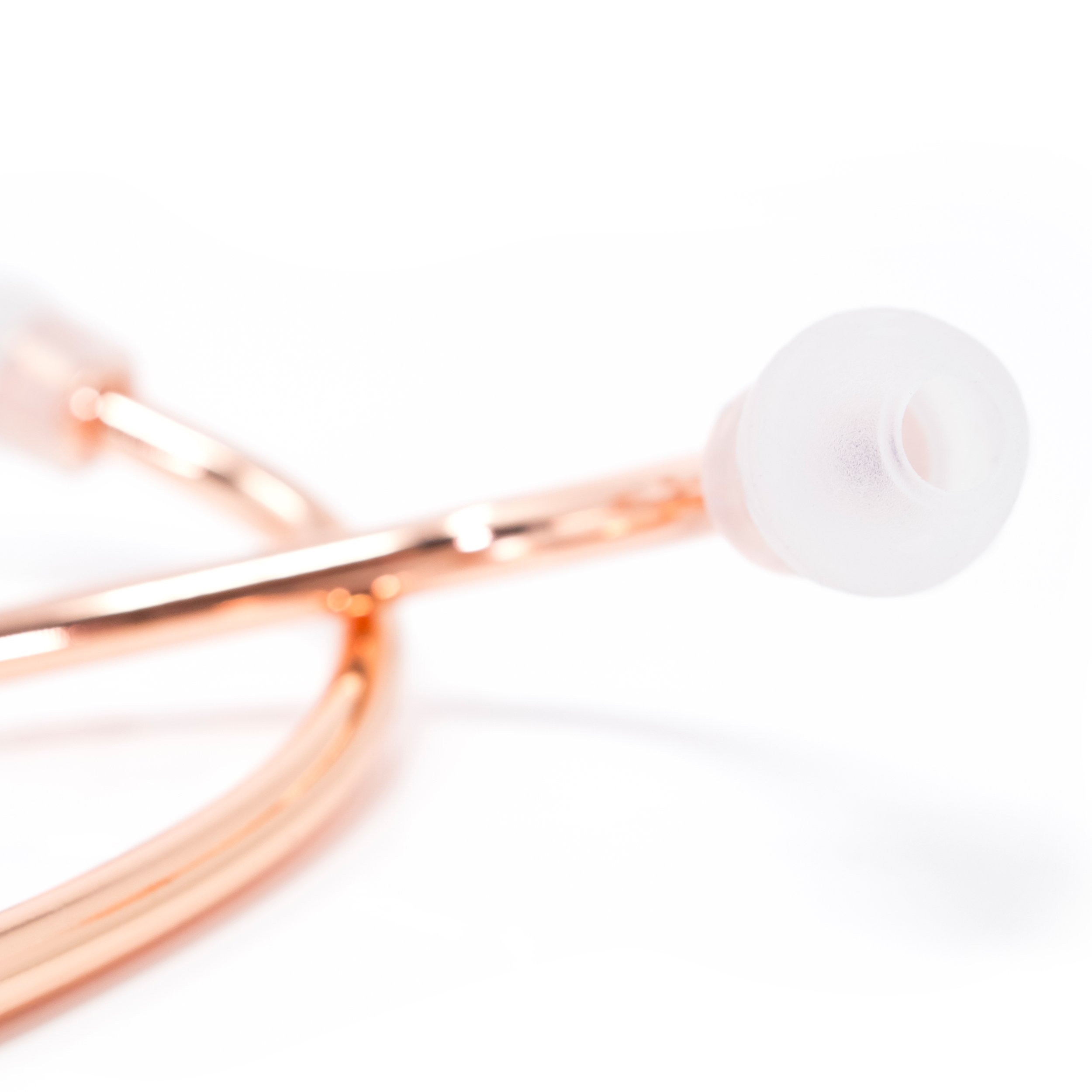 Premium MDF777RG11 RoseGold MD One Stainless Steel Stethoscope for Adults - Black Tube with RoseGold Chestpiece & Headset | Ideal for Doctors, Nurses, Medical Students & Healthcare Professionals