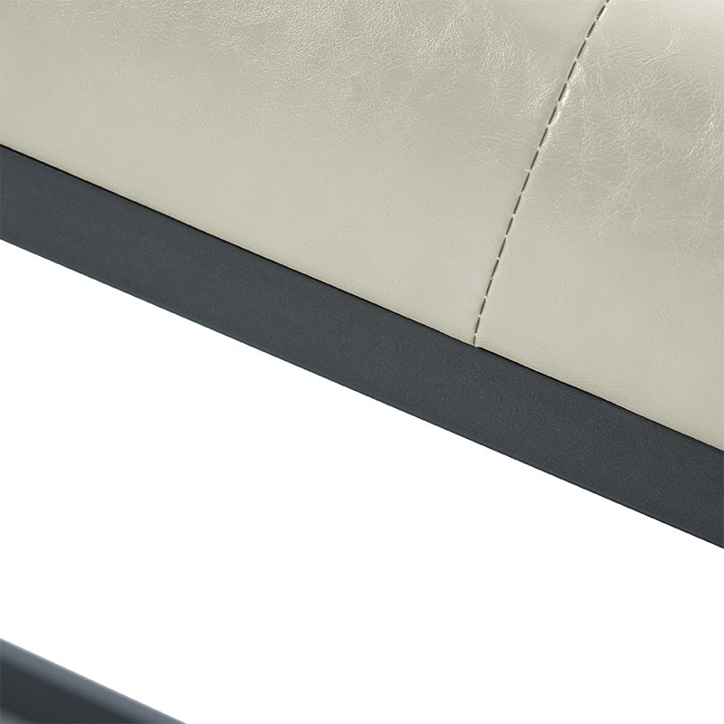 Amparo Mid Century Modern Bench with Sturdy Metal Base - Perfect for Living Room, Bedroom, or Entryway Seating
