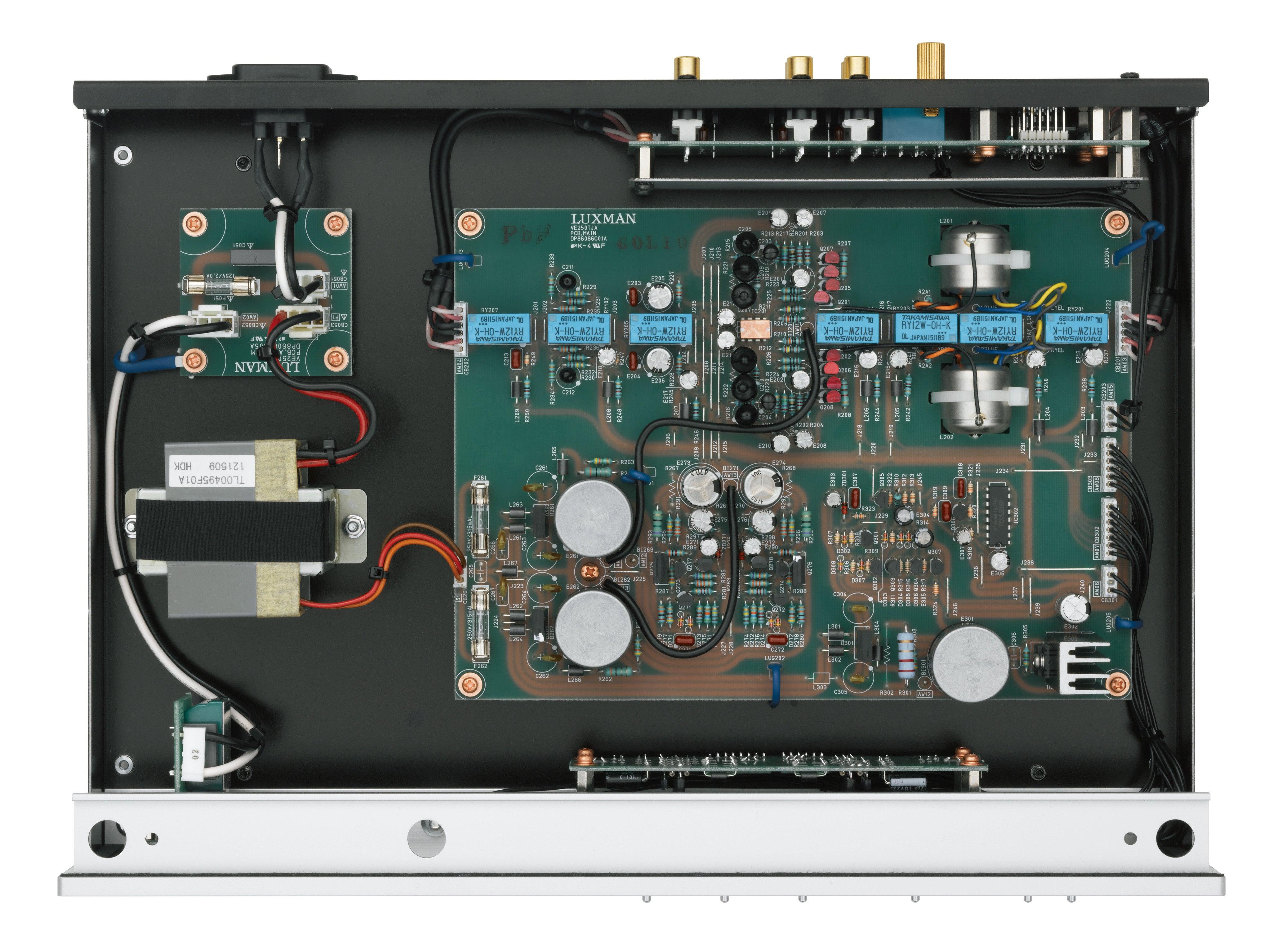 Luxman E-250 High-End Phono Preamplifier for Vinyl Records - Perfect for Audiophiles & Home Audio Systems