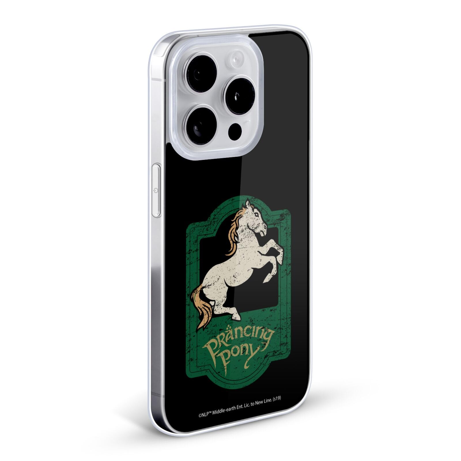 Head Case Designs Lord of The Rings Fellowship of The Ring Prancing Pony iPhone 12 Pro Max Case - Officially Licensed Soft Gel Cover for Daily Use & Travel Protection