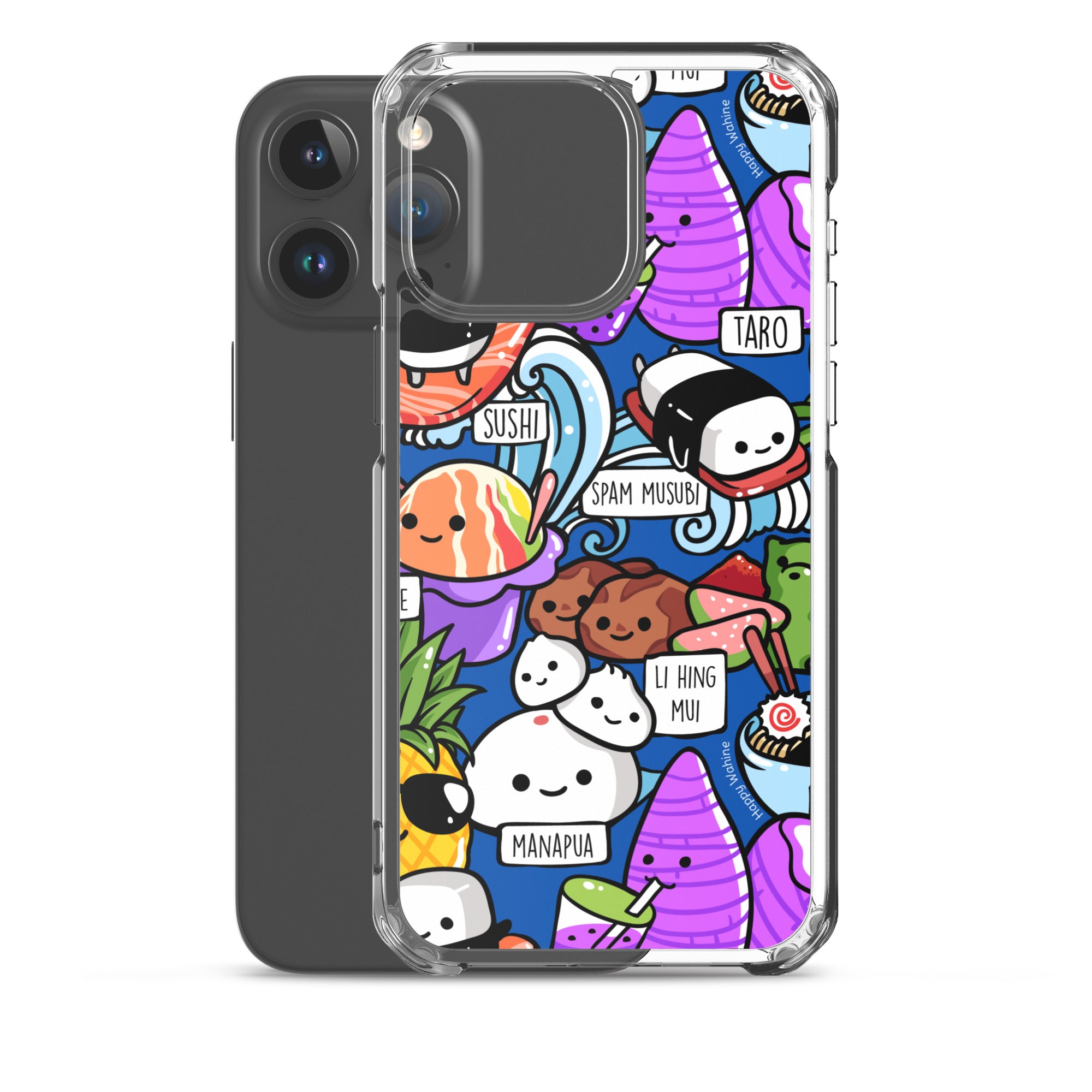 Premium Clear iPhone Case with Craving Hawaii Blue Design - Slim Protective Cover for iPhone [Models] - Perfect for Everyday Use, Travel & Outdoor Activities