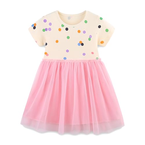 Tutu-multicolor Dots Pink