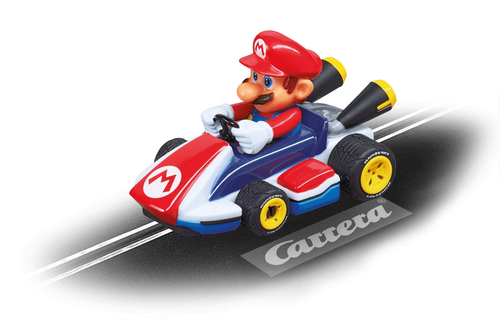 Greenhills Carrera First Mario Kart Mario 20065002 1:50 Scale Die-Cast Model Car - New in Box (BNIB) - Perfect for Collectors and Mario Kart Fans - Great Gift for Kids and Gaming Enthusiasts