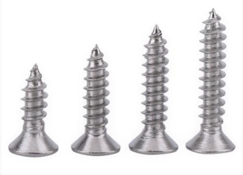 400 Pcs #8 Flat Head Phillips Wood Screws - Zinc Coated, BCP10 - Perfect for DIY Projects, Furniture Assembly & Woodworking