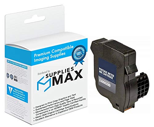 CTGECO25RED Red Postage Meter Inkjet Cartridge - 2500 Page Yield | Compatible with NeoPost 3300028D & 300206 | Ideal for Office Mailing & Shipping Labels