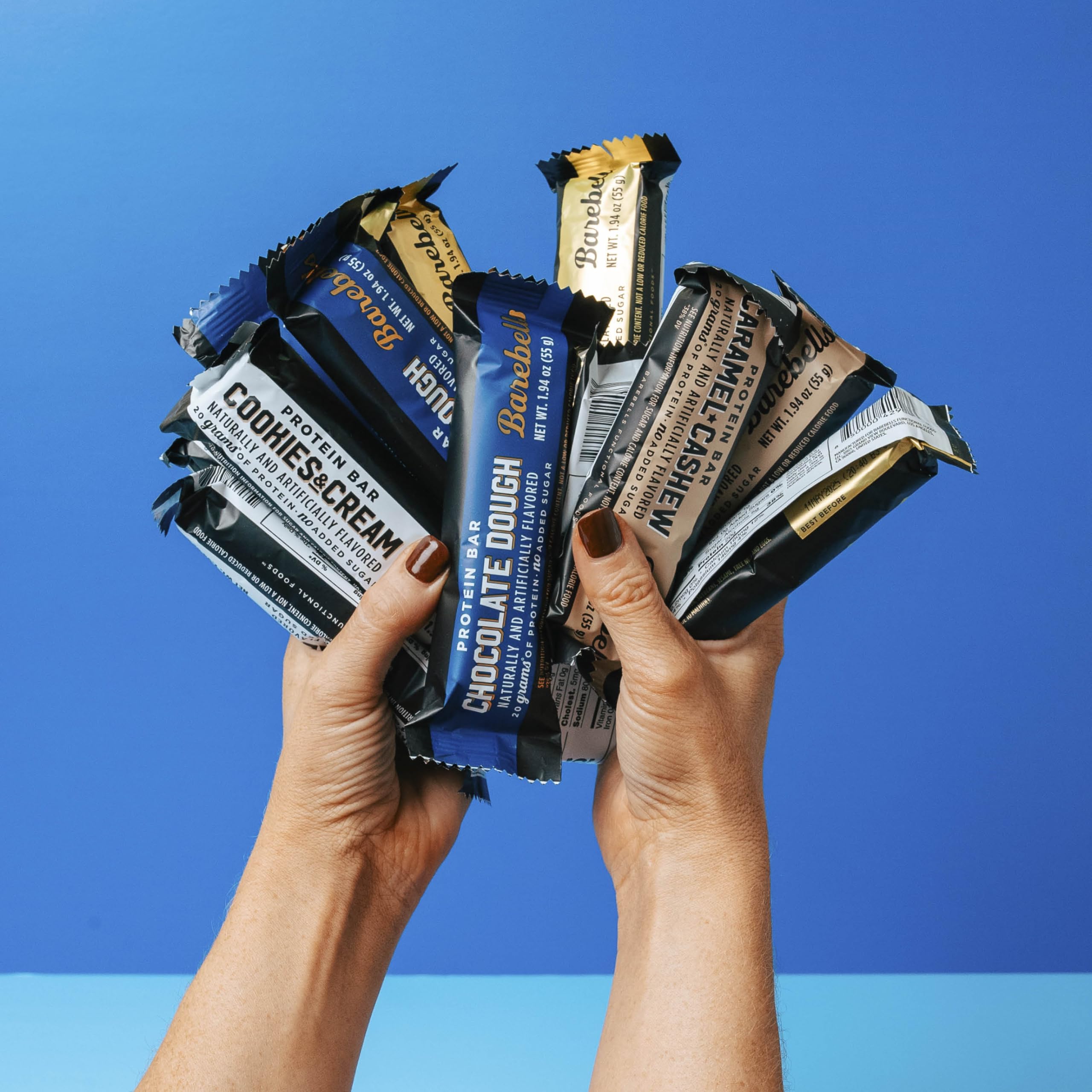 Barebells High Protein Bars Variety Pack - 12 Count (1.9oz Each) | 20g Protein, Low Sugar (1g) | Chocolate Flavored Protein Snacks | Perfect for Gym, Workout Recovery, On-the-Go Breakfast & Healthy Snacking
