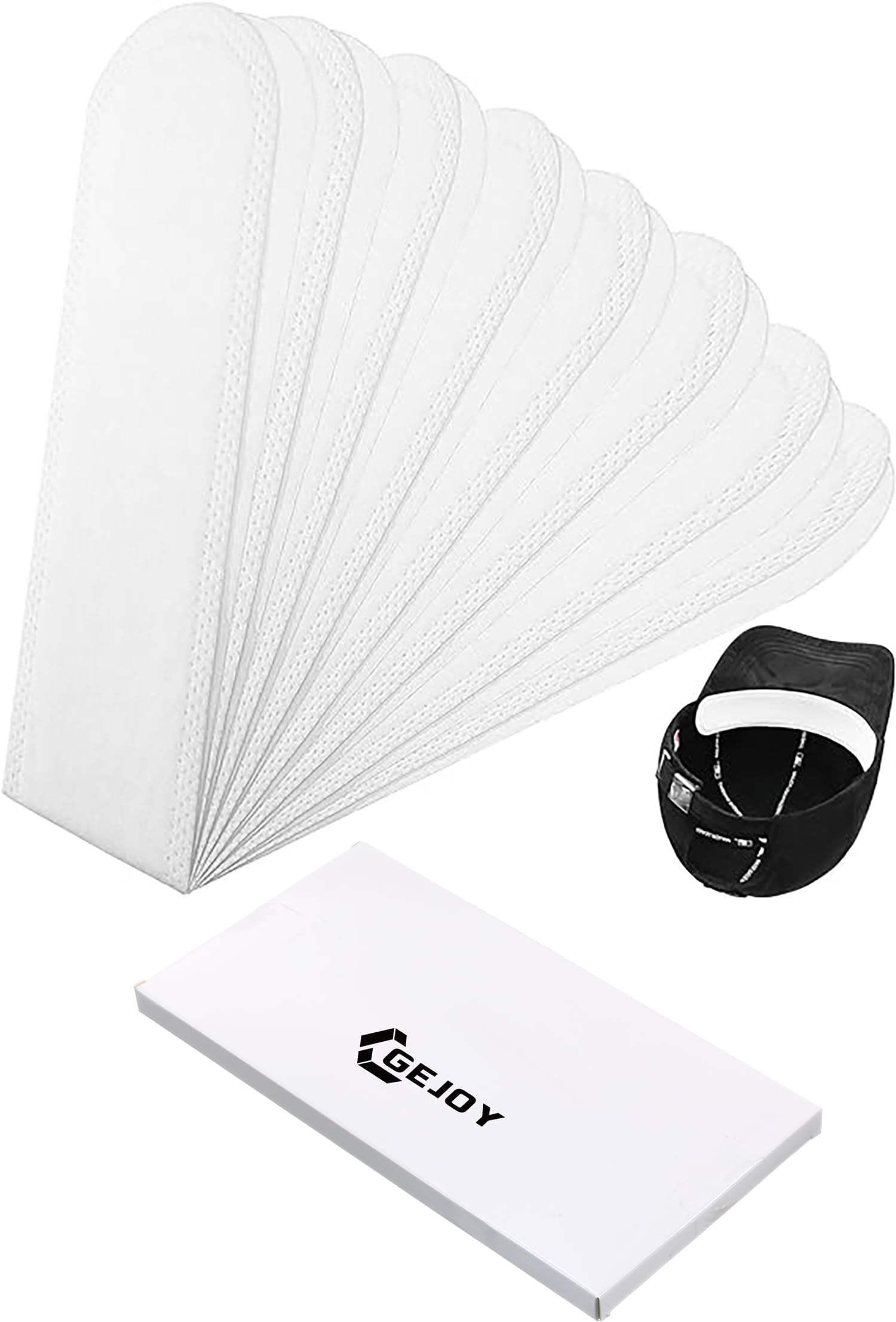 30 Pcs Disposable Hat Sweat Liners - Moisture Wicking Cap Sweatbands for Men & Women - Perfect for Golf, Baseball, Workouts & Outdoor Activities