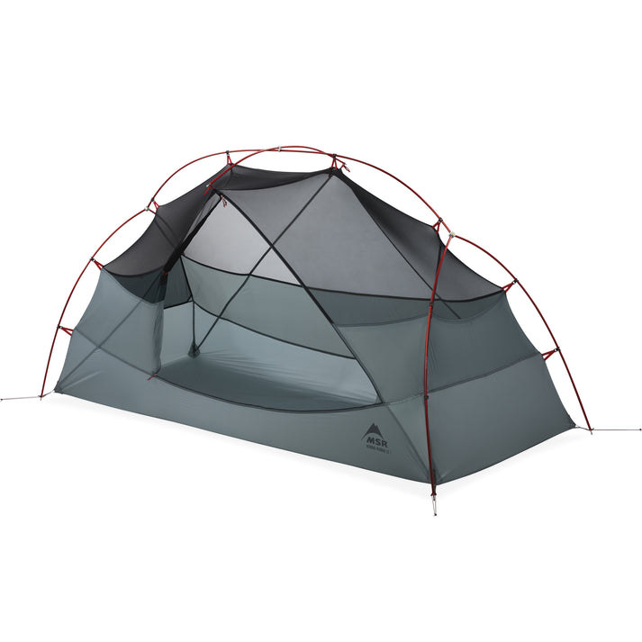 MSR Hubba Hubba LT 1-Person Ultralight Backpacking Tent - Perfect for Solo Hiking, Camping & Outdoor Adventures