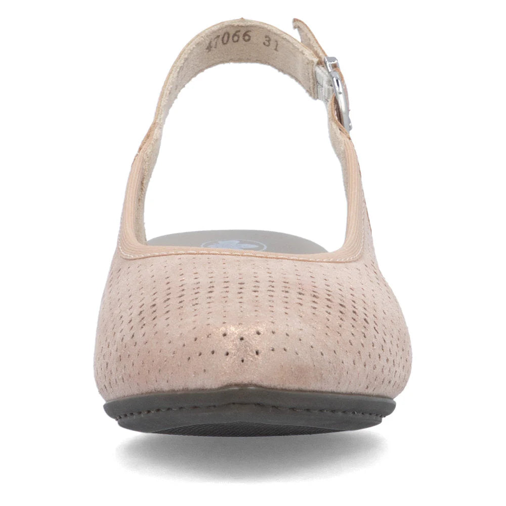 Rieker 47066 Rose Women's Comfort Shoes - Stylish & Lightweight for Work, Walking & Everyday Wear