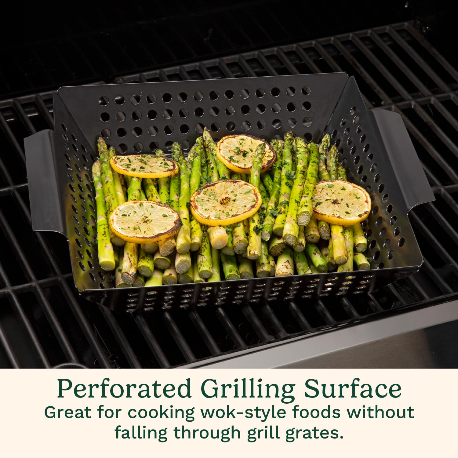 Cuisinart CNW-328 11-Inch Non-Stick Grill Wok Pan - 11