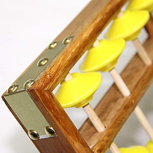 13-Column Wooden Chinese Abacus - Large Non-Slip Soroban Math Tool (58cm) for Kids Learning & Education | Home Schooling & Montessori Classroom Supplies
