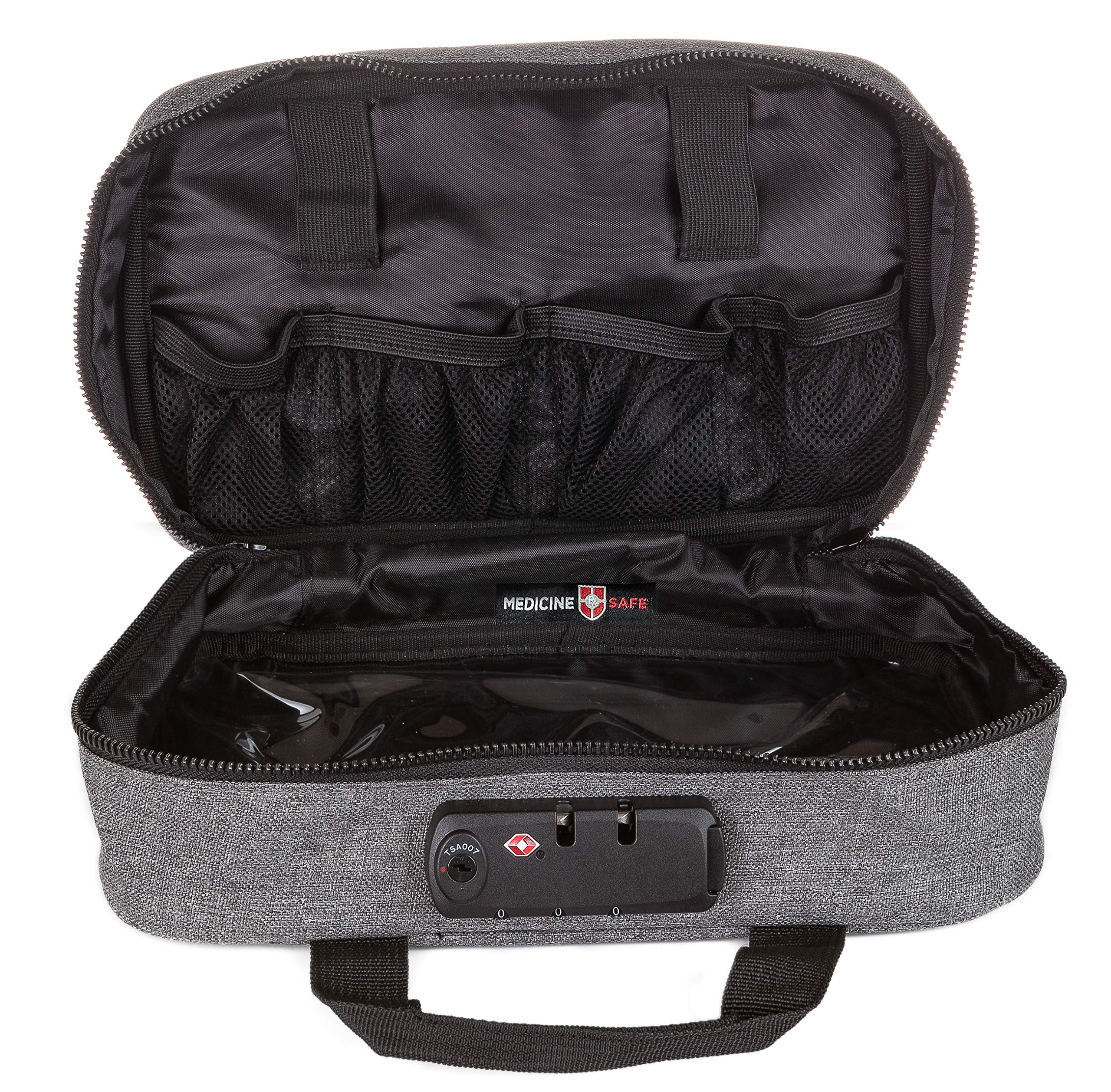 Portable Medication Travel Organizer Pouch - Compact & Waterproof Pill Case for Daily Use, Airplane Trips & Emergency Kits