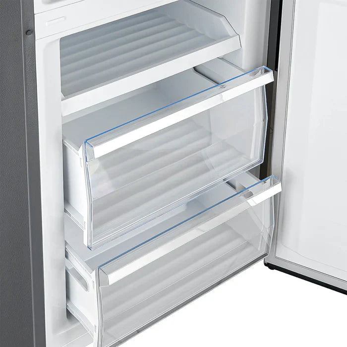 FORNO Guardia 46.8 Inch 21.6 cu.ft Stainless Steel Side by Side Refrigerator with Bottom Freezer - Model FFFFD1778 48S - Perfect for Modern Kitchens and Open Floor Plans