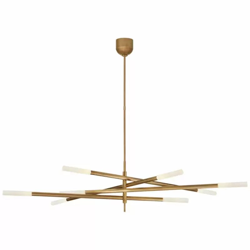 Mursell Grande 8-Light Adjustable Chandelier - Modern Articulating Ceiling Light Fixture for Dining Room, Living Room & Bedroom Lighting