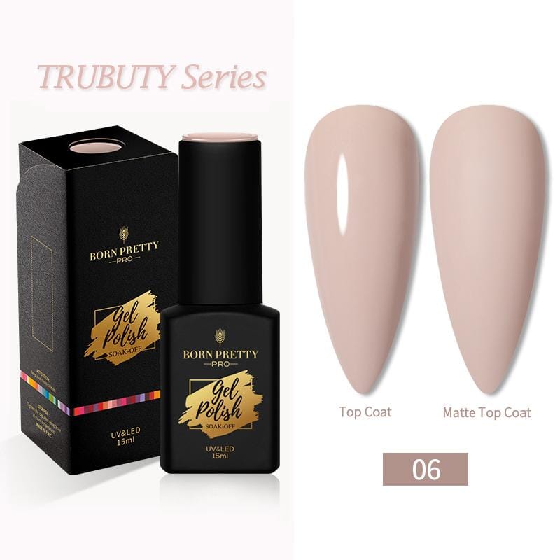 Trubuty Series Gel Polish 15ml - Long Lasting Nail Polish Kit for Salon & Home Manicure - Perfect for Nail Art, DIY Nails, and Professional Use
