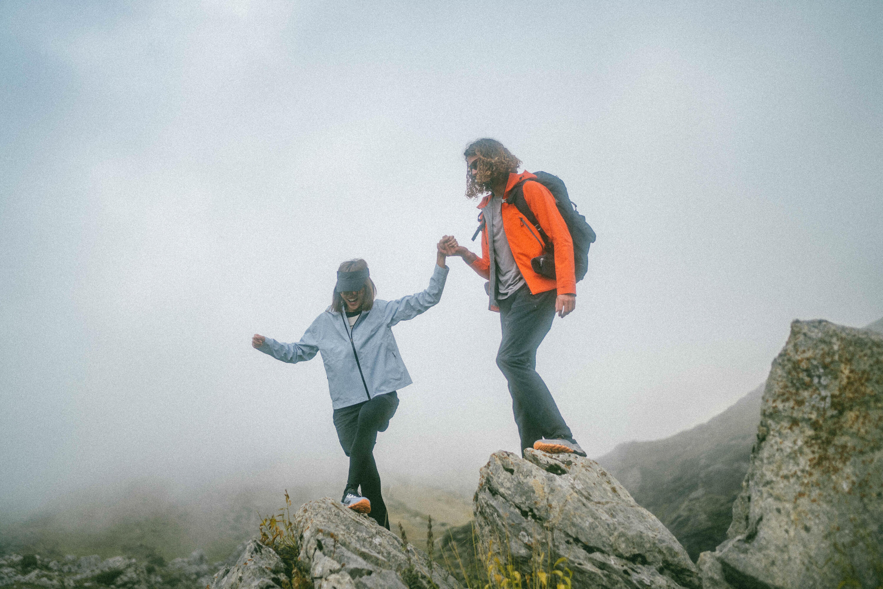 Quechua Women's MH500 Lightweight Hiking Shoes - Waterproof & Comfortable Trail Walking Footwear for Outdoor Adventures, Camping and Trekking