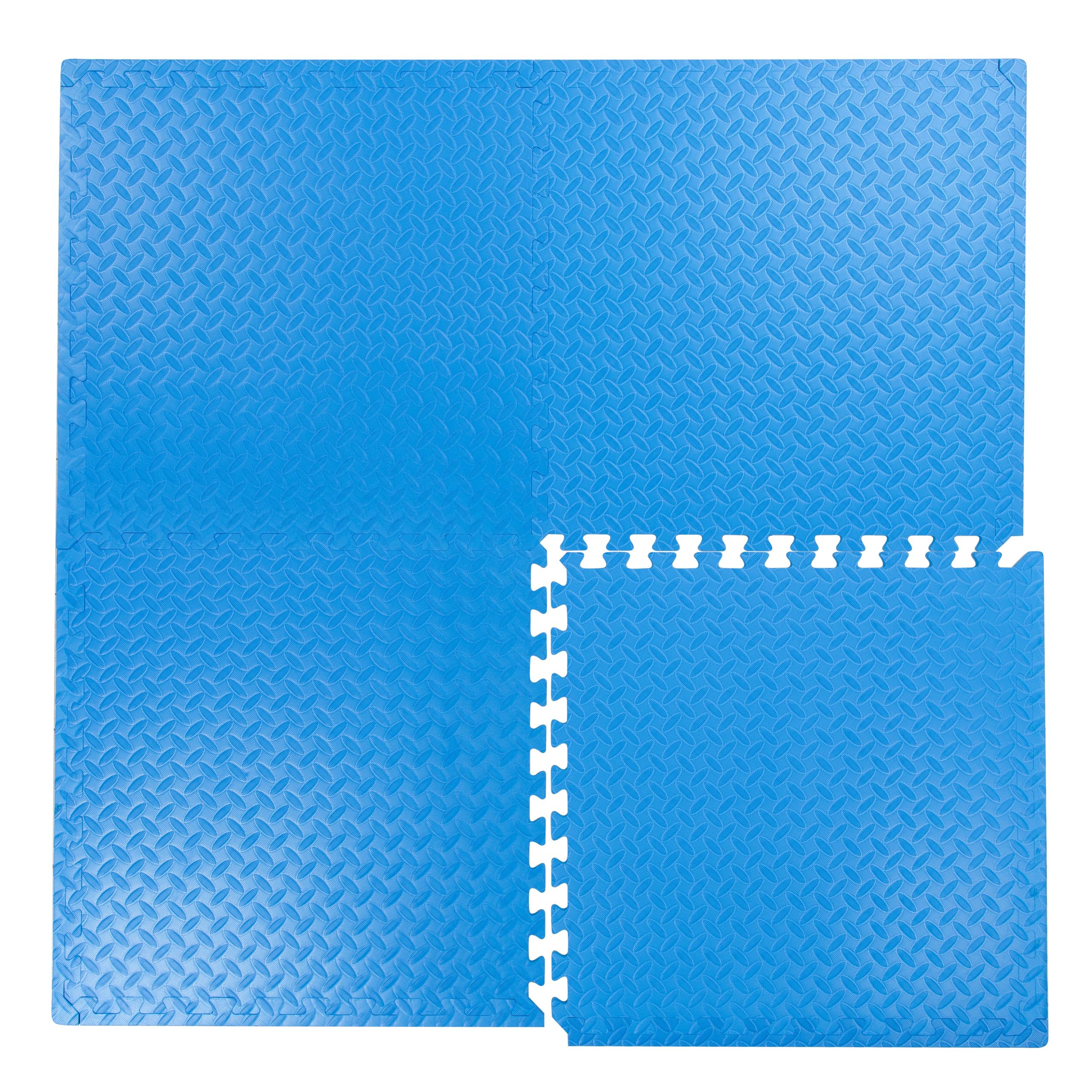 EVA Foam Interlocking Floor Tiles – Non-Slip Exercise Mat for Gym, Home Fitness, Garage, Playroom, Pool – 63x63x1cm or 44x44x1cm – Shock Absorbing & Durable Puzzle Mat for Workouts, Yoga, Kids Play Area