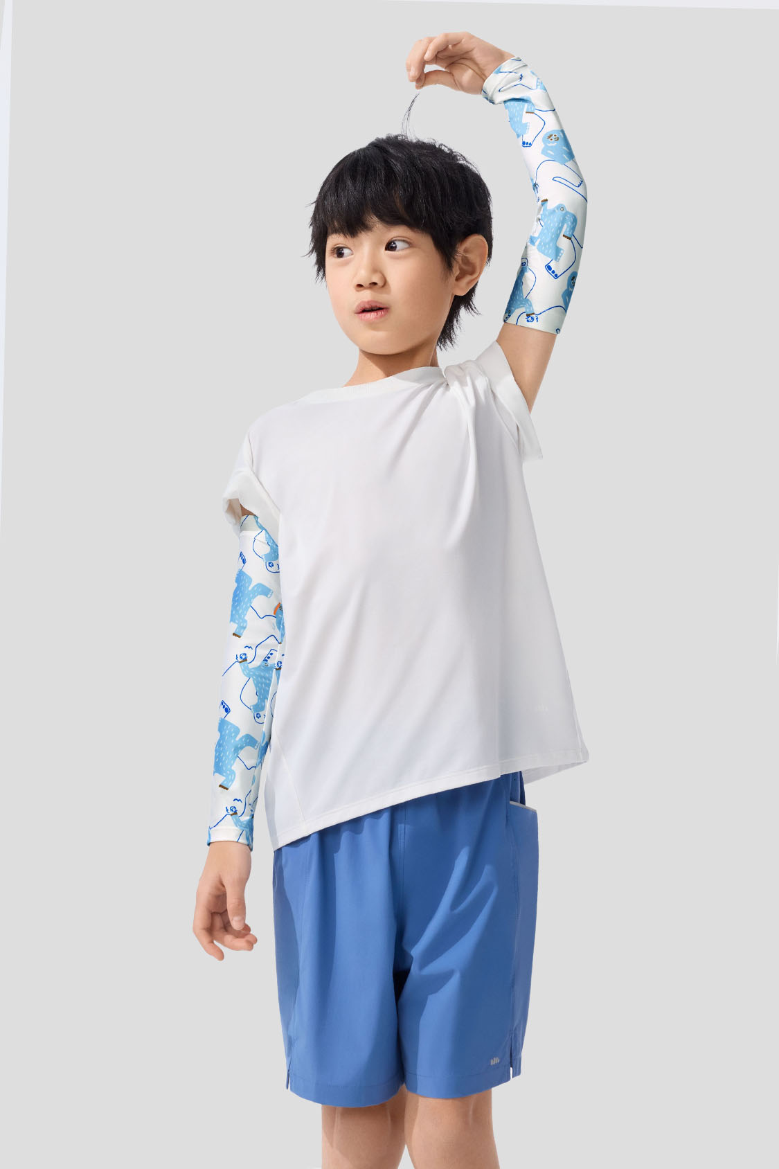 Pebble Kids' Cooling Sun Sleeves UPF50+ UV Protection - Lightweight & Breathable Arm Sleeves for Outdoor Activities, Sports, and Sun Safety