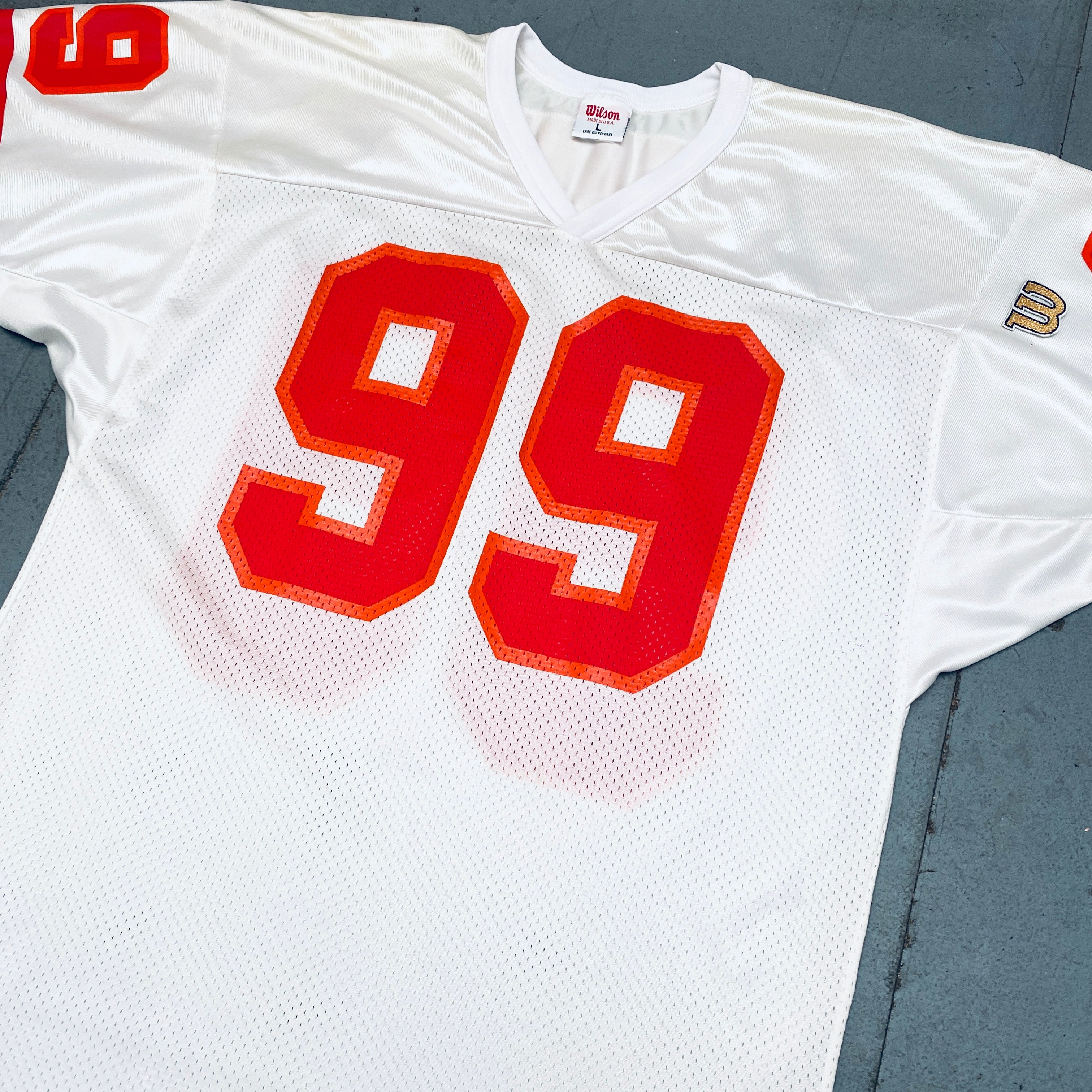 Warren Sapp Tampa Bay Buccaneers 1996/97 Vintage Jersey (Large) - Perfect for NFL Fans, Game Day & Collectors