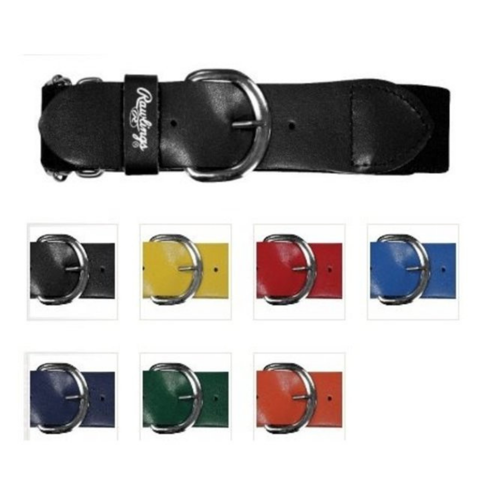 Rawlings OSFM Association Belt BLT - Premium Leather Baseball Belt for Men & Women - Perfect for MLB Games, Training & Casual Wear