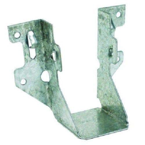 Simpson Strong-Tie Double Shear 2x4 Joist Hangers - Pack of 125 - Silver Steel H-Beam Hangers for Deck Construction & Wood Framing