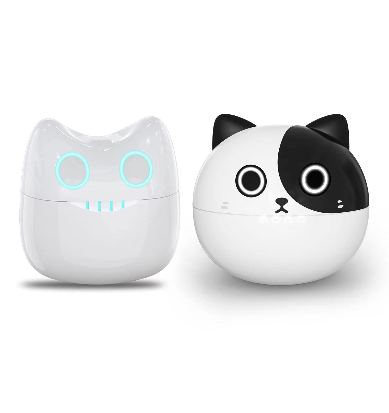 Cute Panda Wireless Earbuds with Built-in Mic for Kids & Adults - IPX5 Waterproof, Secure Fit for Small Ears - Perfect for Running, Workouts & Daily Commute