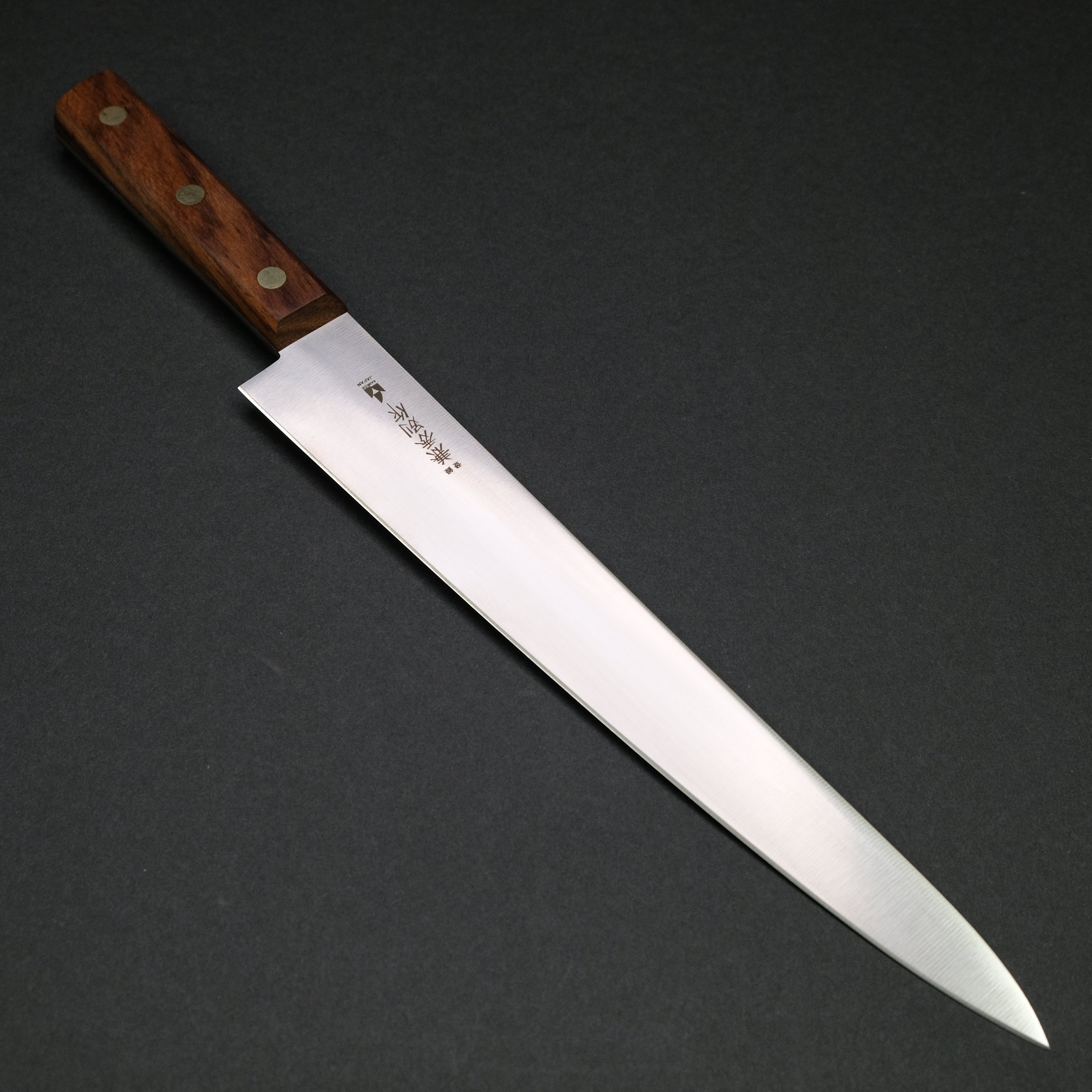 Premium Kanehide Bessaku Sujihiki 270mm Japanese Slicing Knife with Rosewood Handle - Perfect for Sushi, Sashimi & Meat Carving