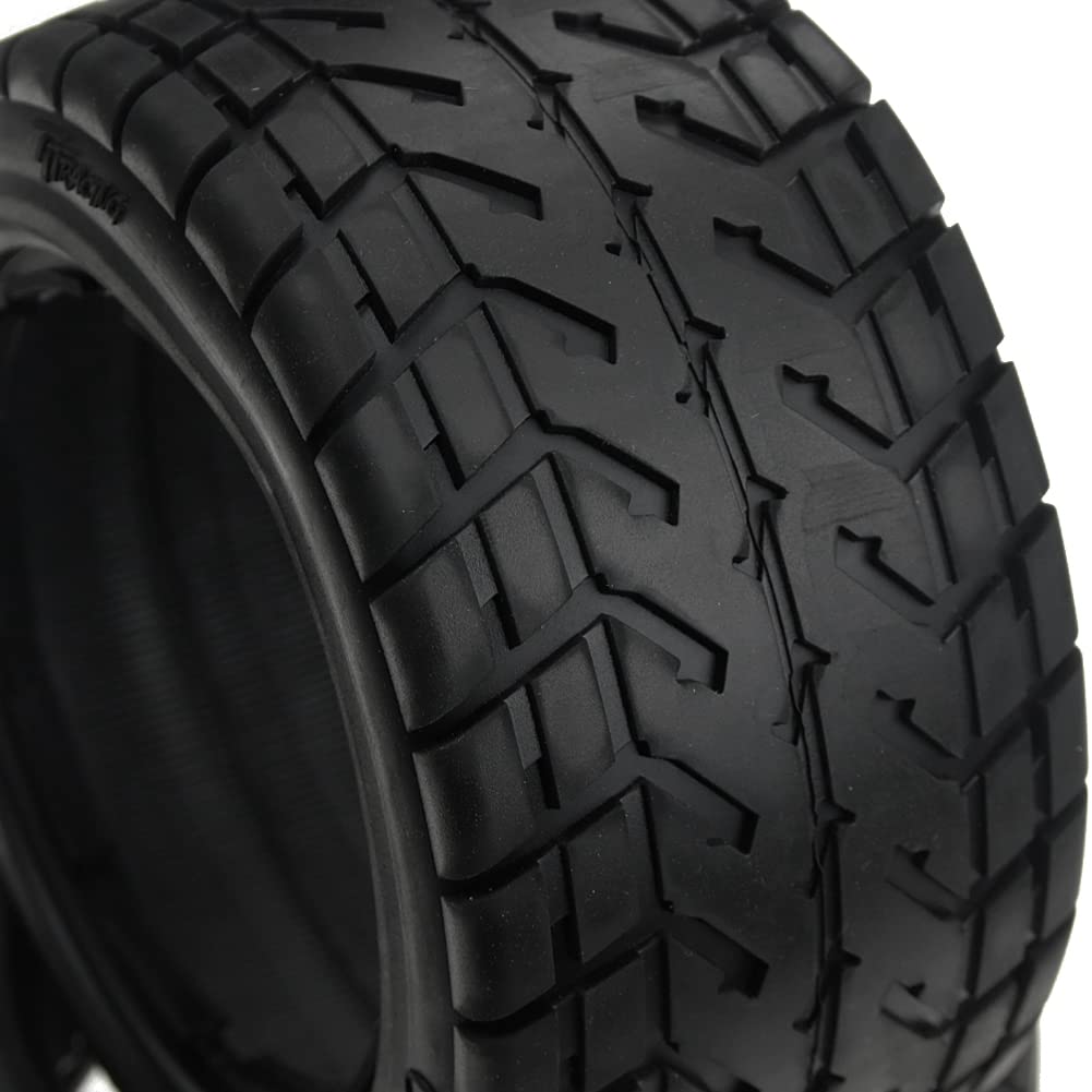 1:5 Scale RC High Simulation Fabric Rear Onroad Tires (2PCS) - Compatible with HPI ROFUN ROVAN Kingmotor Baja 5B SS - Perfect for Off-Road Racing and RC Car Upgrades