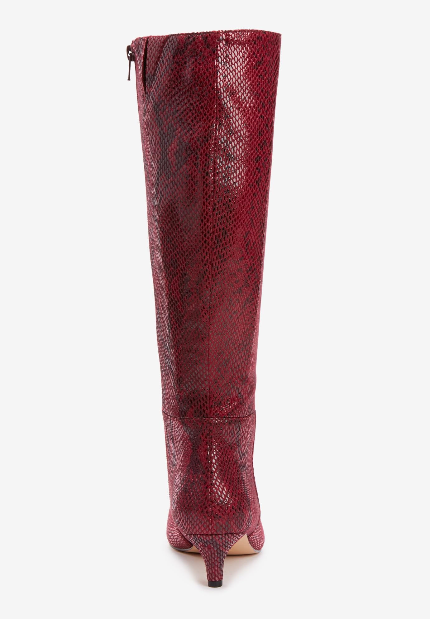 Comfortview Women's Wide Width The Poloma Wide Calf Boot - Stylish & Comfortable Knee High Boots for Wide Calves | Perfect for Fall, Winter & Office Wear