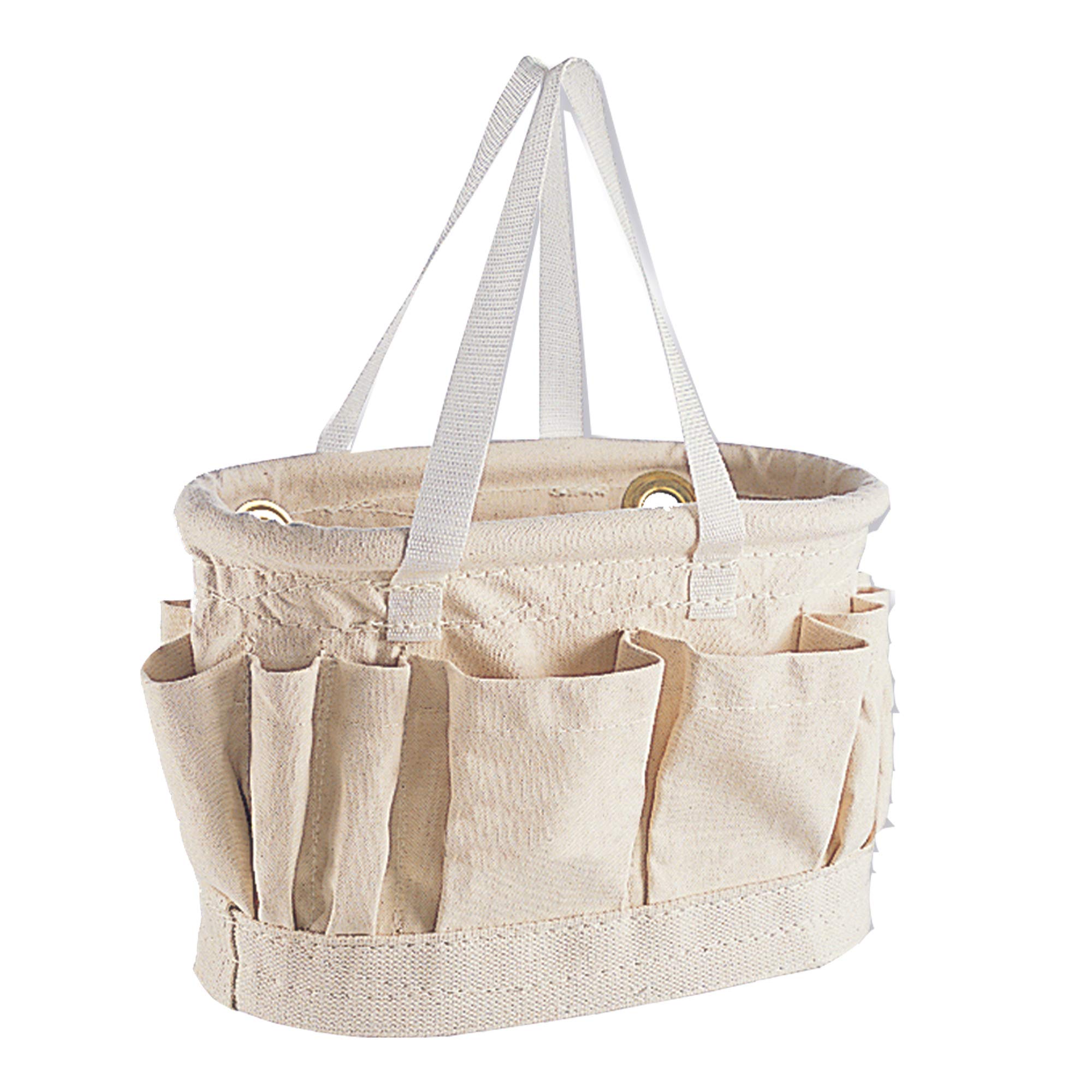 Jameson 24-42 Inch Heavy Duty Canvas Tool Bag with Web Handles - Perfect for Electricians, Plumbers & Contractors - Durable Storage for Tools & Equipment On Job Sites
