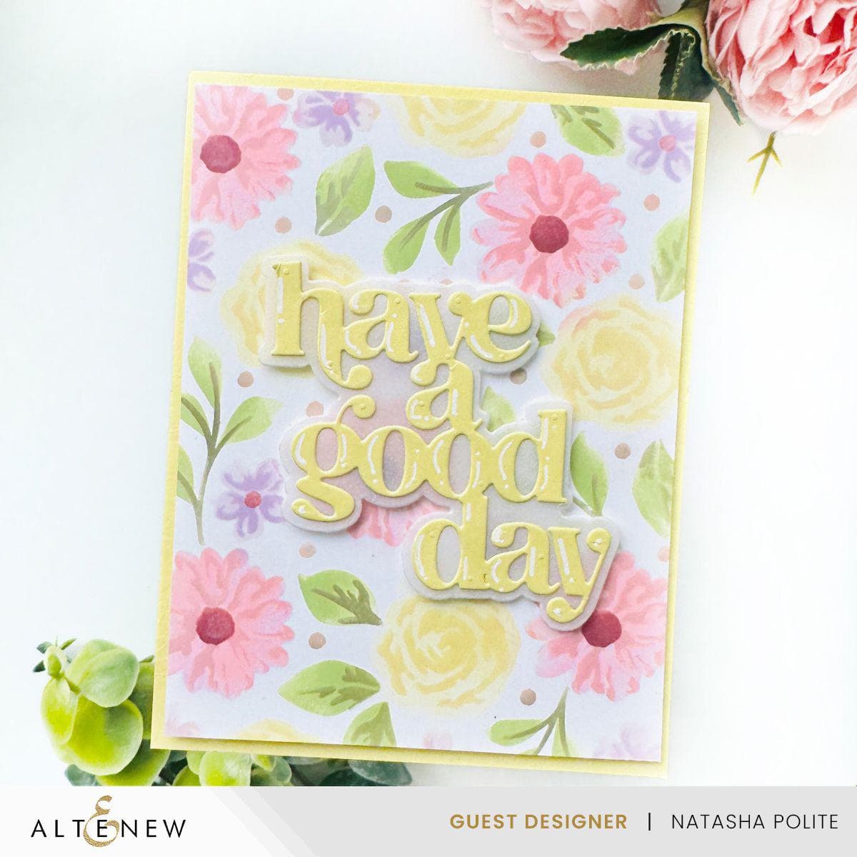 Floral Radiance Layering Stencil Set (4 in 1) - DIY Scrapbooking, Card Making & Home Decor Craft Supplies for Creative Projects