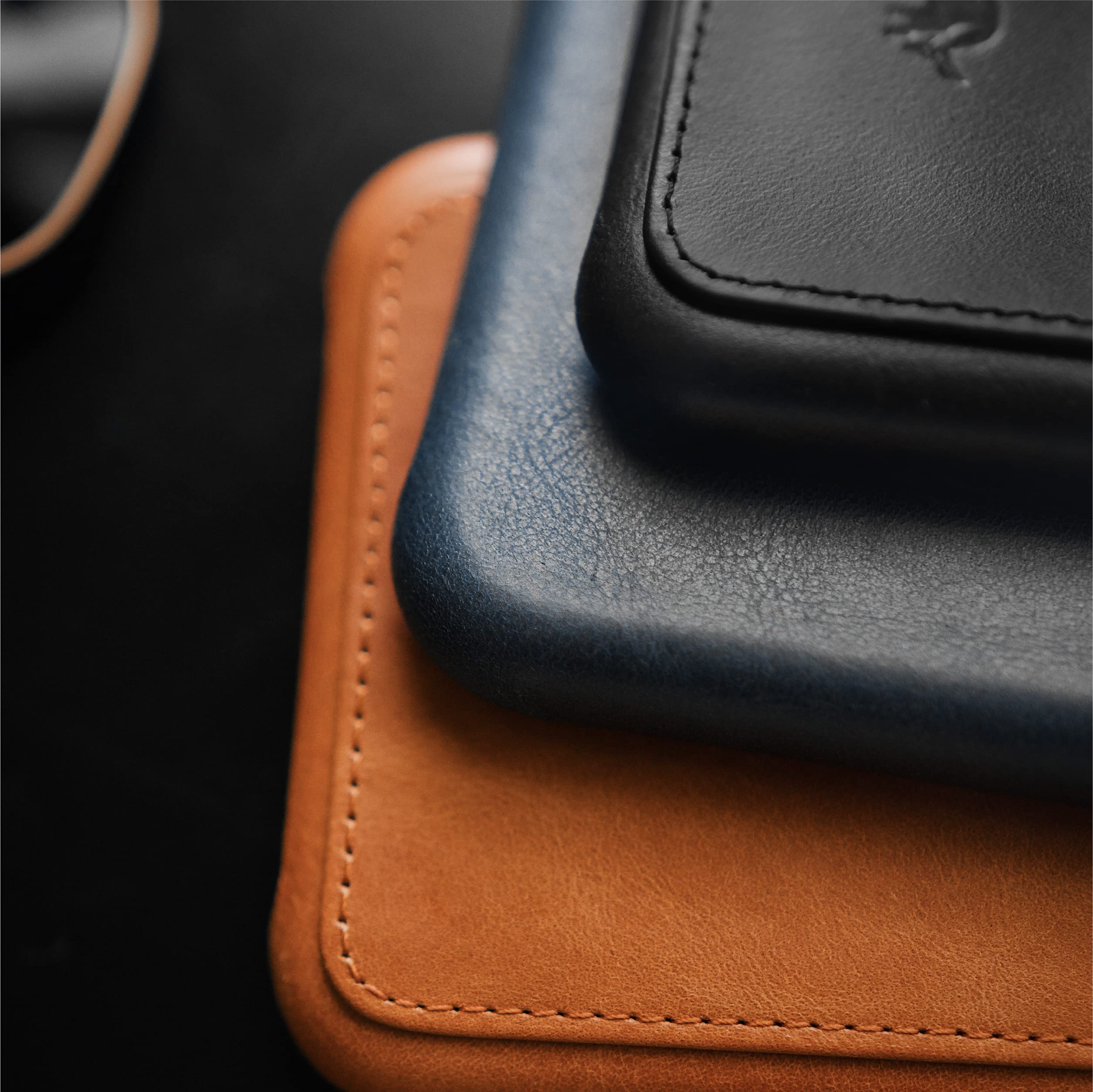 Premium Handcrafted Full-Grain Leather iPhone 12 Pro Max Case - Slim Fit MagSafe Compatible with Patina Finish | Durable Luxury Phone Cover for Business & Travel | Perfect Gift for Professionals
