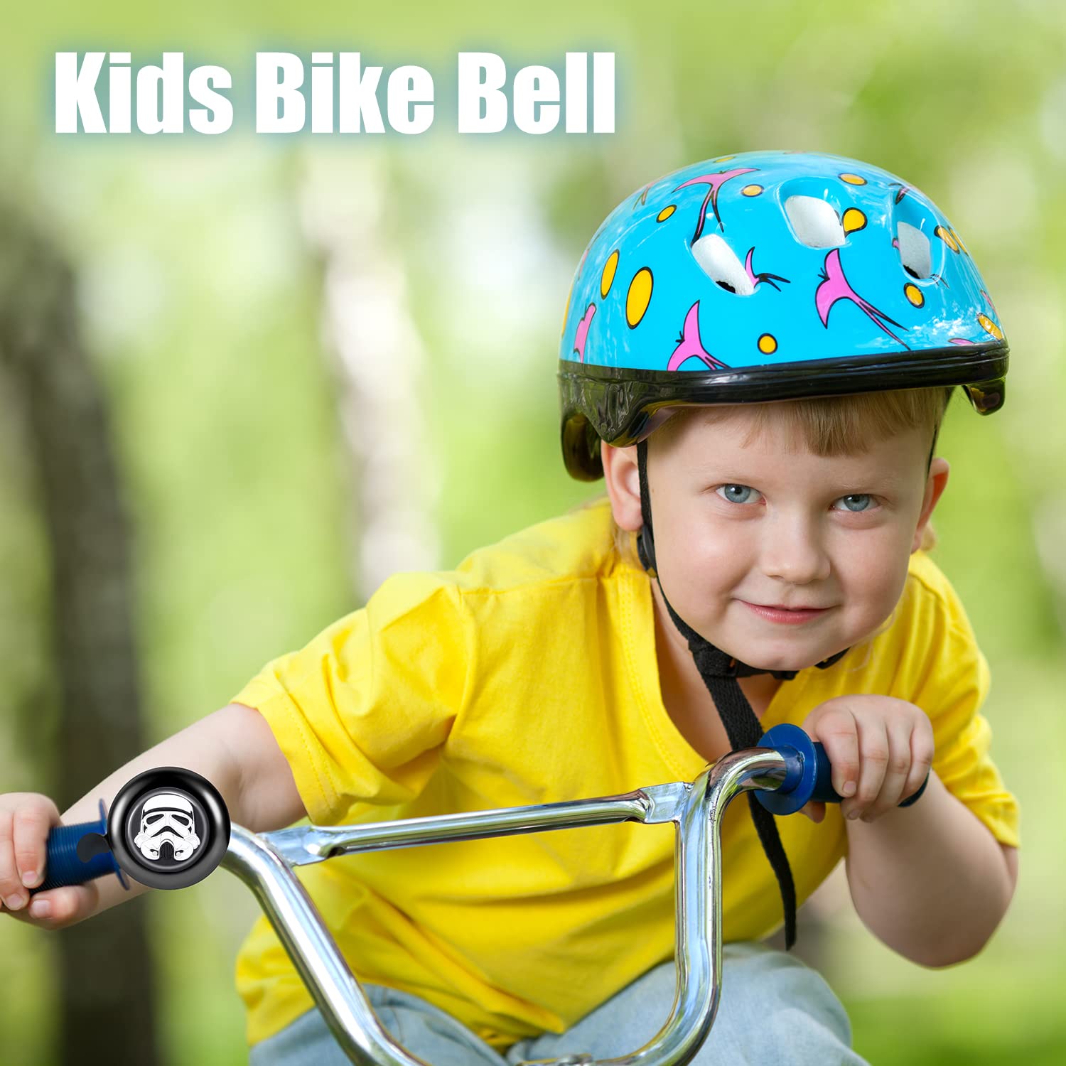 **Akkya Bike Bell - Loud Bicycle Horn for Kids & Adults - Cartoon Cycling Handlebar Accessory for Women, Men, Girls, Boys - Fits Tricycle, Electric Bike, Mountain Bike & Scooter - Perfect for Commuting, Safety & Outdoor Adventures**