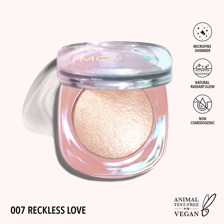 07 Reckless Love Dreamlite Dreamlight Highlighter - Glow Makeup for Face & Body, Perfect for Night Out & Festival (Shimmer, Sparkle, Glitter)