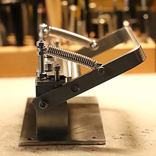 DIY Leather Thinning Machine - 304 Stainless Steel Manual Leather Peeler Tool for Vegetable Tanned Leather | Leather Crafting, Shoe Making, Bag Repair & Leatherworking Projects