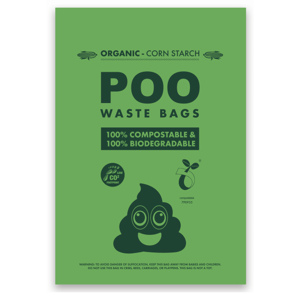 Biodegradable Dog Waste Bags for Pets - Eco-Friendly Poop Bags for Dogs, Cats & Small Animals | Perfect for Walking, Travel & Backyard Cleanup