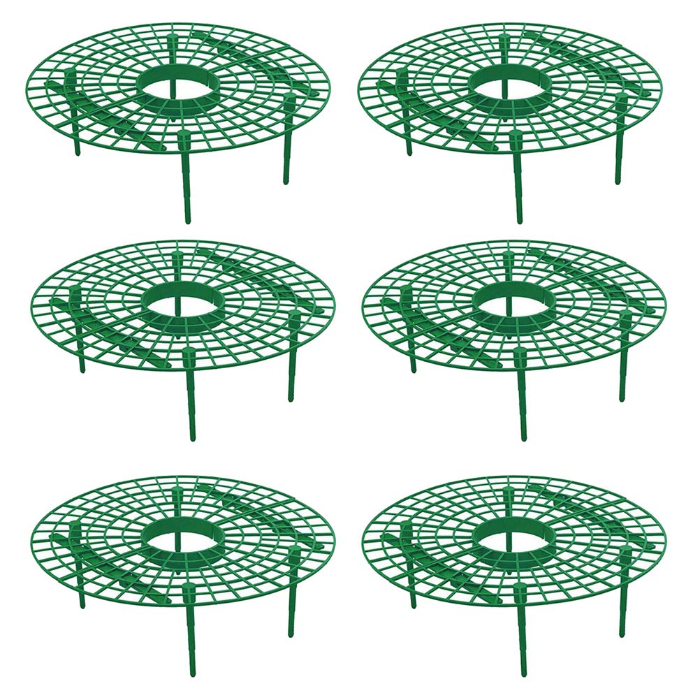6Pcs Green Garden Climbing Pergola - Strawberry Plant Support Stand with Trellis for Climbing Flowers & Vegetables | Outdoor Gardening Tools for Home Garden, Backyard, and Patio Decor