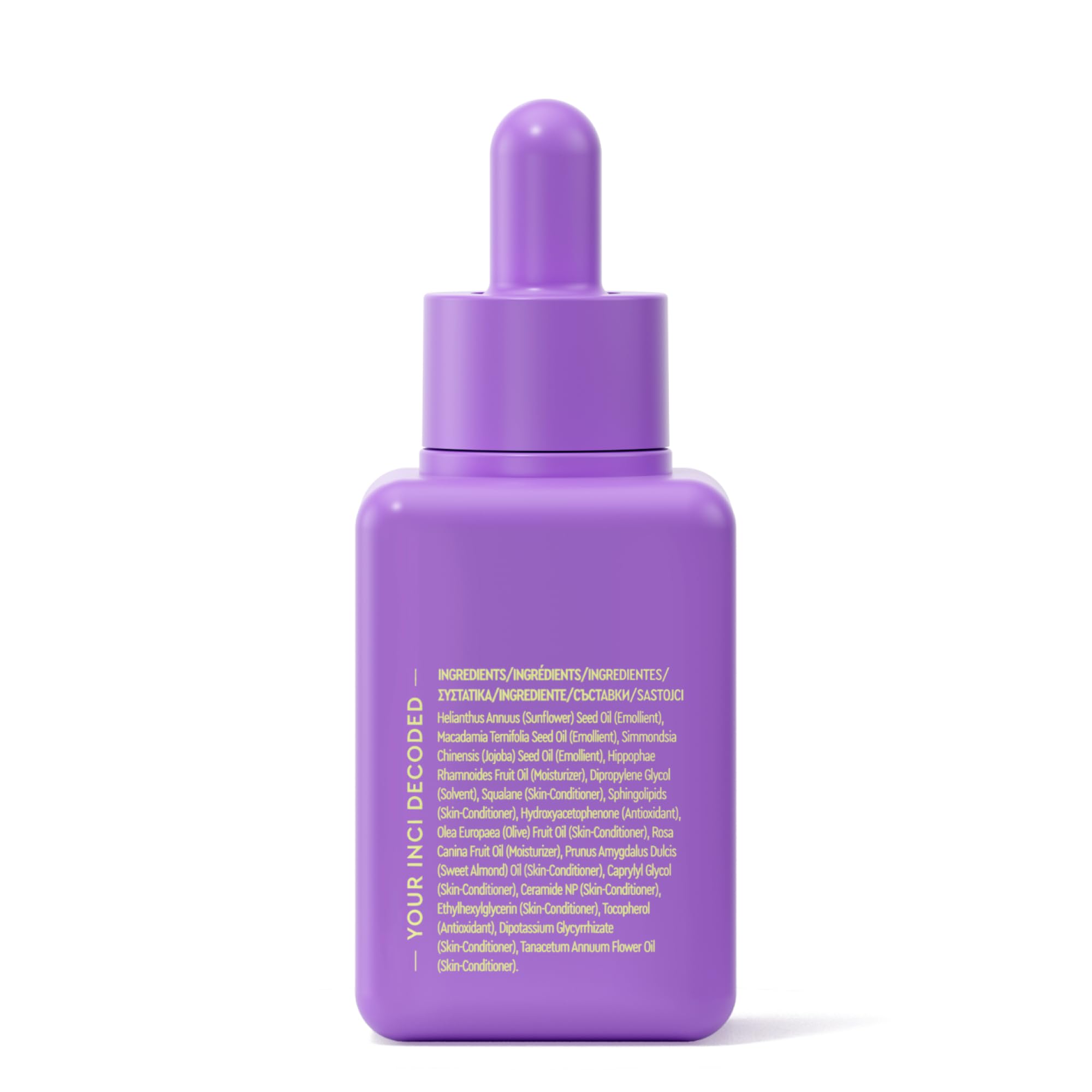 BYOMA Hydrating Recovery Oil - Luxury Face Oil with Squalane, Jojoba Oil & Seabuckthorn Oil for Instant Radiant Glow - Barrier Repair Facial Oil for Dry & Sensitive Skin - 1.01 fl oz - Perfect for Nighttime Skincare & Post-Workout Recovery