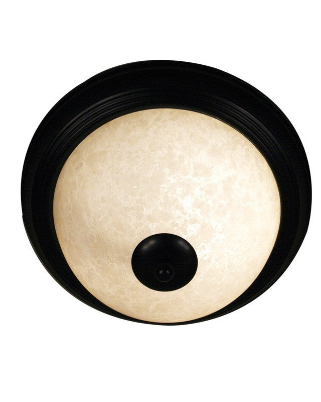 Z Lite Lighting 100F11 BRZ Bronze Flush Mount Ceiling Light Fixture - Modern Single Bulb Indoor Lighting for Bedroom, Hallway & Entryway