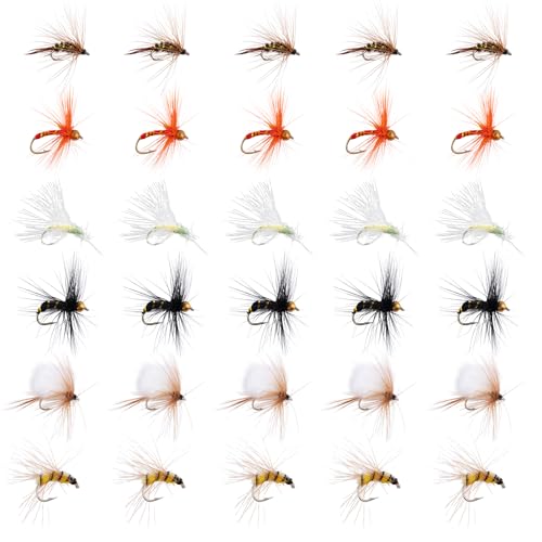 A:30pcs Fly Fishing Flies