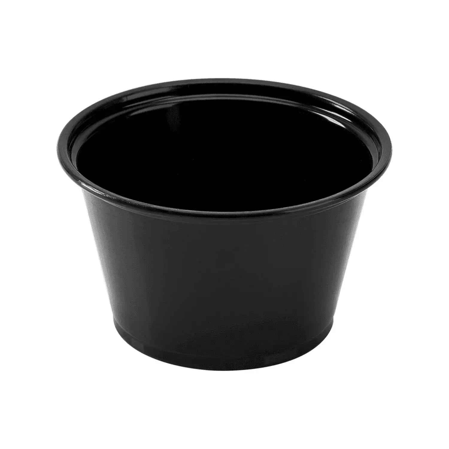 Black Rinse Cups for Dental, Medical, and Beauty Use - High-Quality Oral Rinse Cups for Home & Professional Use