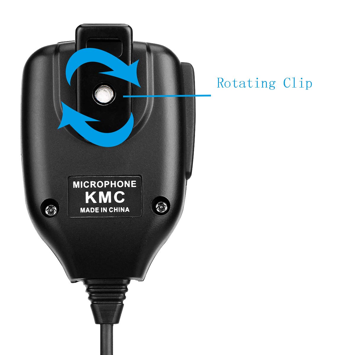 Retevis 2-Pin Shoulder Speaker Mic for Walkie Talkies - Compatible with Retevis RT22, RT21, RT68, RT22S, H-777, RB29, RT86 & More - Durable Hands-Free Communication for Construction, Security, and Outdoor Activities (2 Pack)