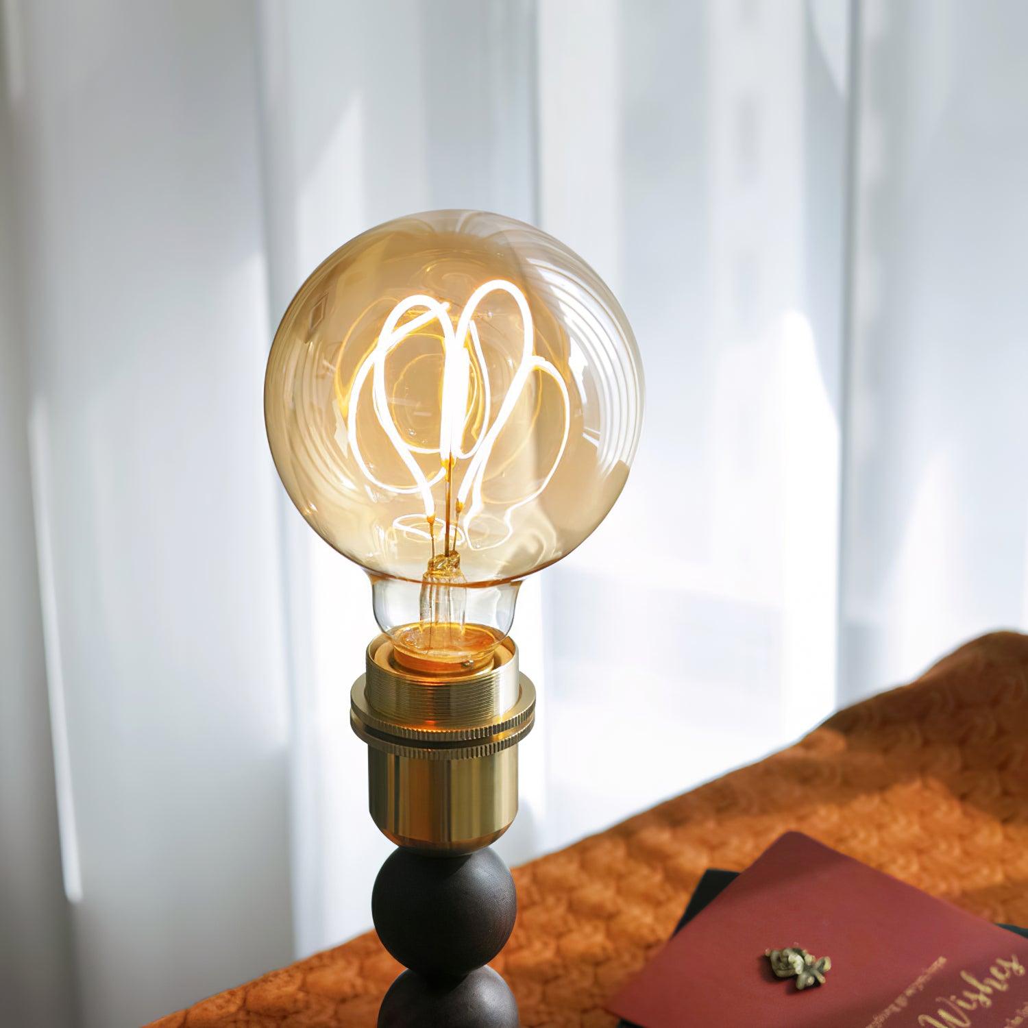 Anli Love Table Lamp - Romantic Bedside Night Light for Bedroom, Living Room & Office - Perfect for Reading, Relaxing & Decorating