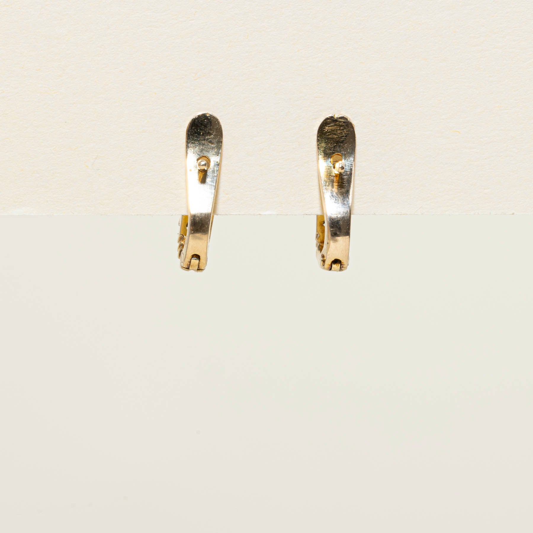 Emerald & Diamond Huggie Earrings - 0.76ctw Gemstone & 0.06ctw Diamond Studs | Elegant Green Earrings for Women | Perfect for Weddings, Parties & Everyday Wear
