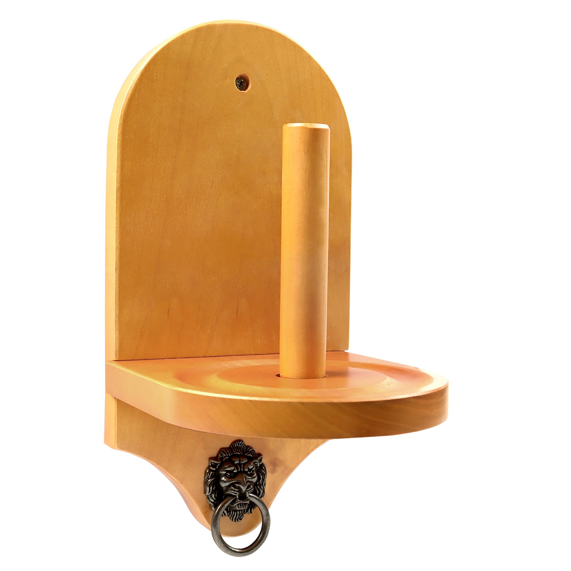 GSE Games & Sports Expert Wall Mounted Wooden Cone Chalk Holder for Pool Tables - Billiards Accessory with 3 Color Options - Perfect for Home Game Rooms, Bars, and Pool Halls