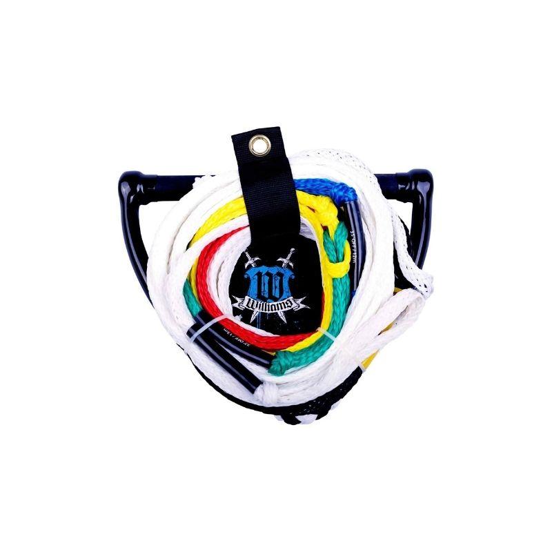 Williams Tournament 23m 11 Loop Ski Rope with Team Handle - Premium Water Ski Rope for Competitive Skiing, Wakeboarding & Boat Towing - Ideal for Tournaments, Training & Family Water Sports