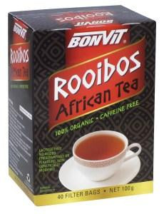 Bonvit Organic Rooibos African Tea - Caffeine-Free Herbal Tea for Relaxation & Wellness | Perfect for Stress Relief, Evening Relaxation & Healthy Lifestyle