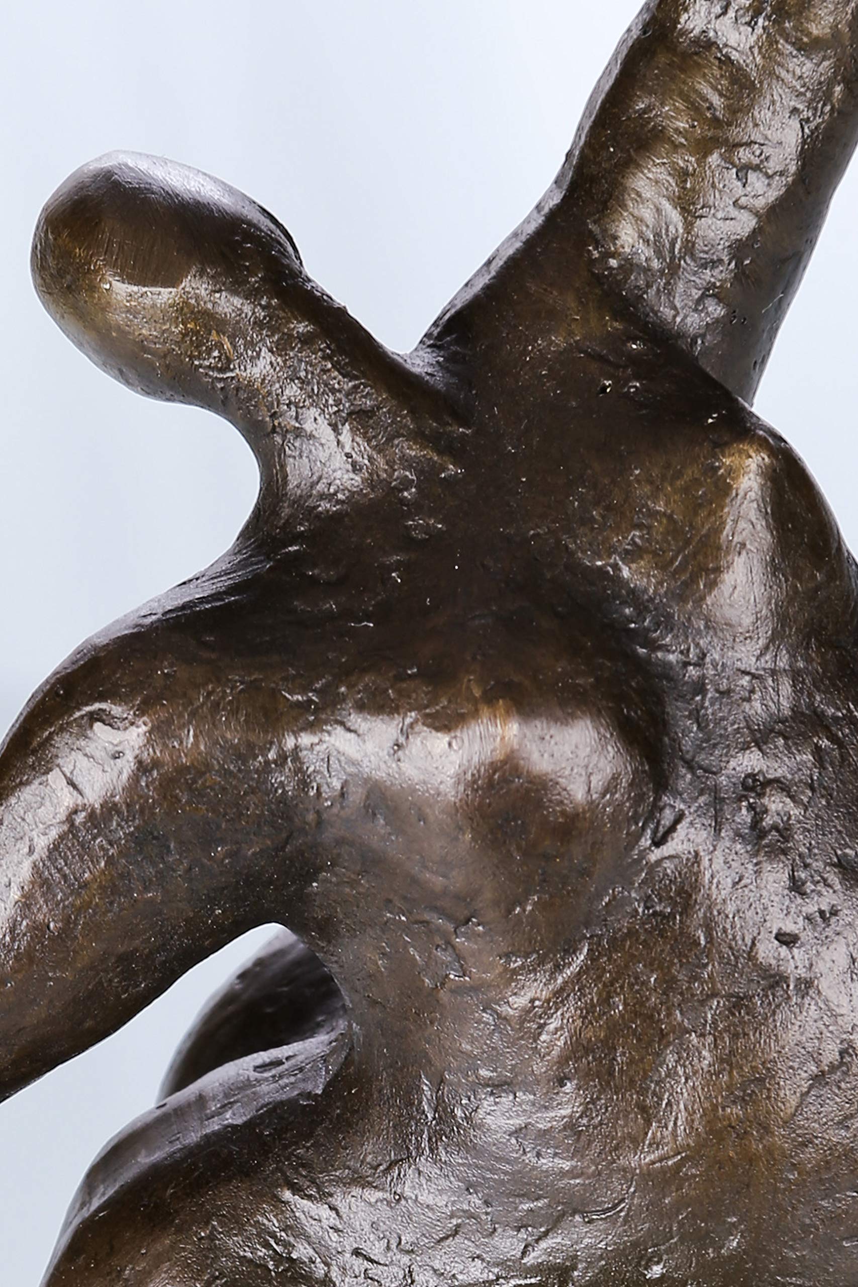 Modern Abstract Bronze Female Sculpture - Elegant Home & Office Decor Art Statue TPE-716 | Perfect for Living Room, Study, or Reception Area