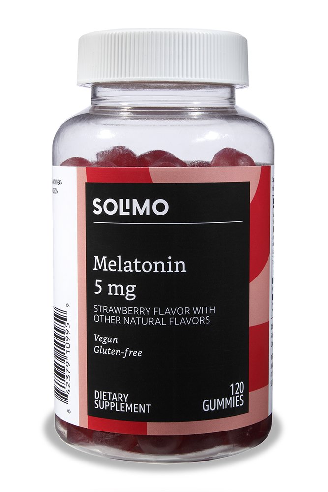 Amazon Basics Adult Multivitamin Gummies (300 Count) & Melatonin Sleep Gummies (120 Count) - Daily Nutrition & Better Sleep Support for Adults - Perfect for Busy Lifestyles & Nighttime Relaxation
