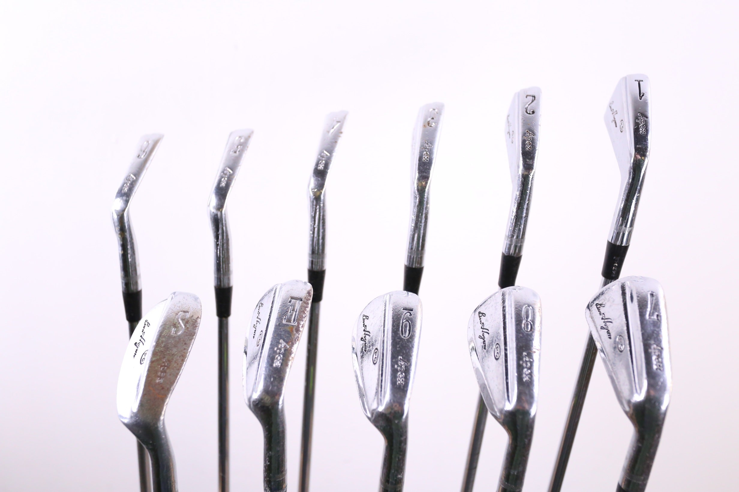 Used Ben Hogan Apex PC Iron Set - Right Handed 1 EW & SW Stiff Flex Golf Clubs for Men | Perfect for Driving Range & Course Play